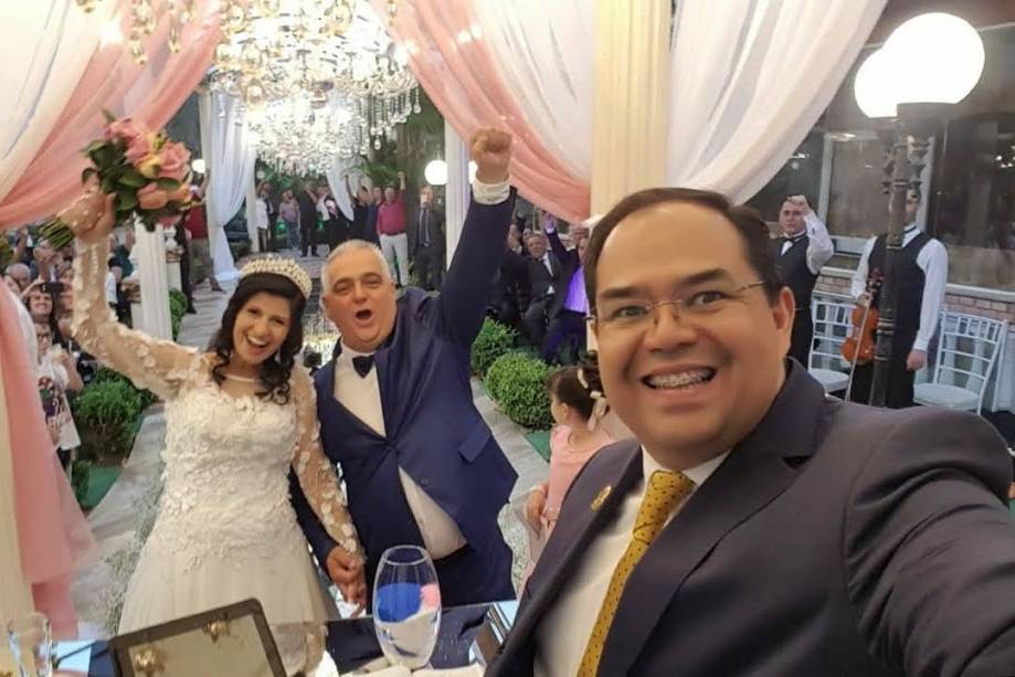 Primeira Selfie de casados