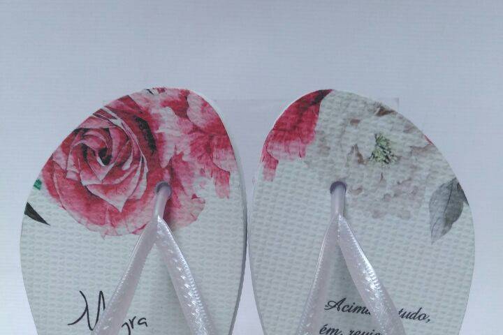 Chinelo para casamento