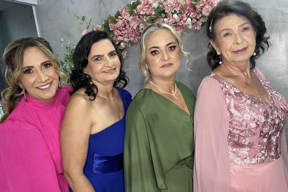 Madrinhas e convidadas