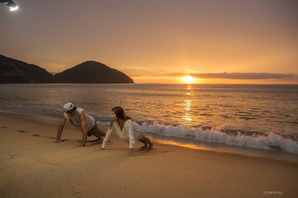 Pré wedding Praia