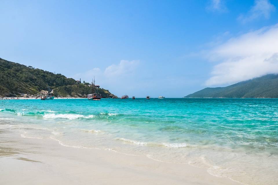 O paraíso.