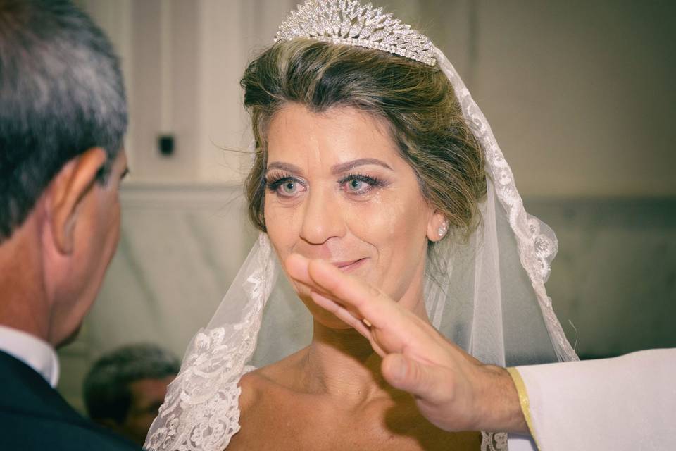 Aquele olhar de pura emoção.