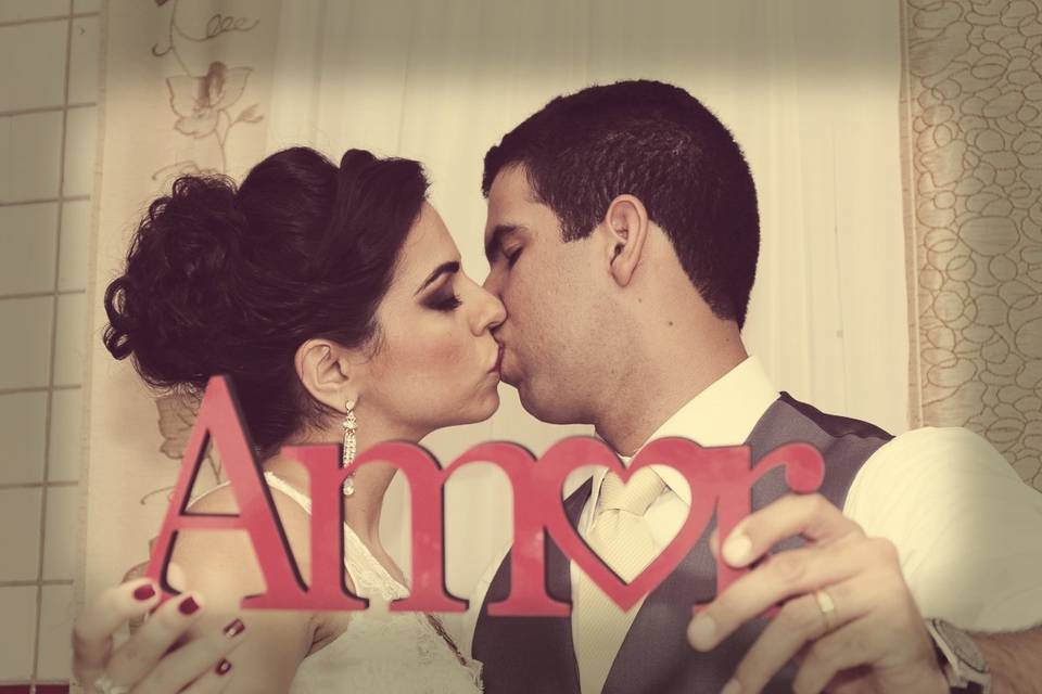 O amor está no ar