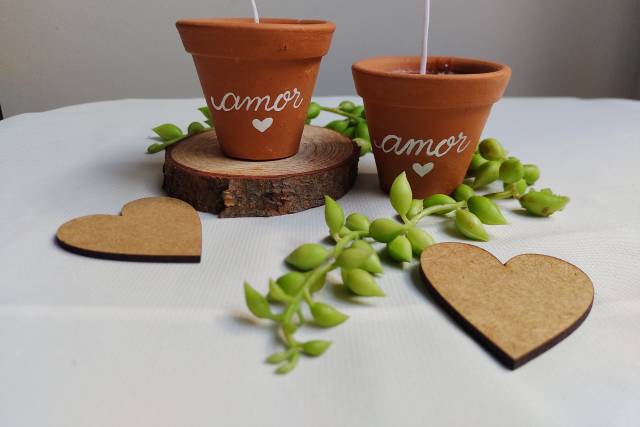 Mini velas aromáticas