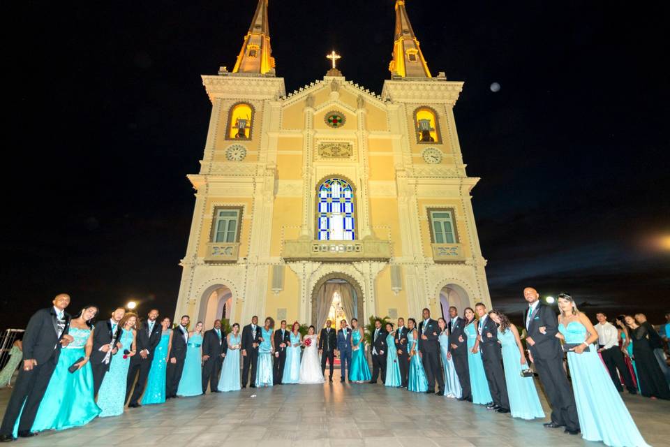 Casamento na igreja da penha