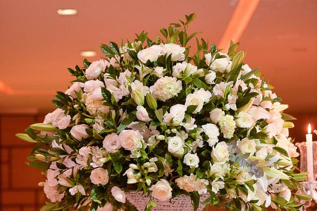 Arranjos com 70% flores