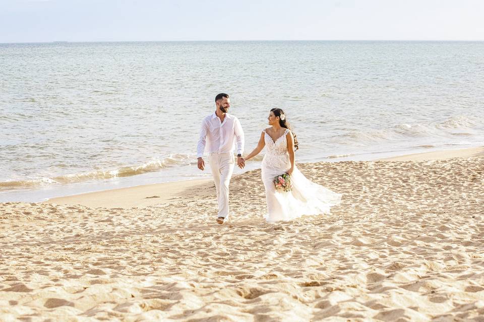 Casar na praia