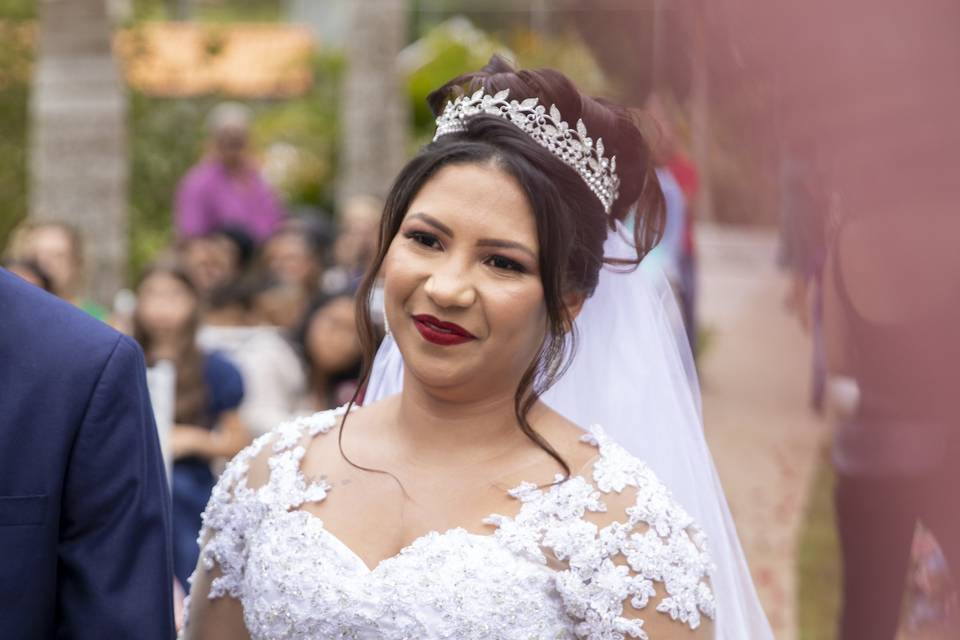 Casamento ao ar livre