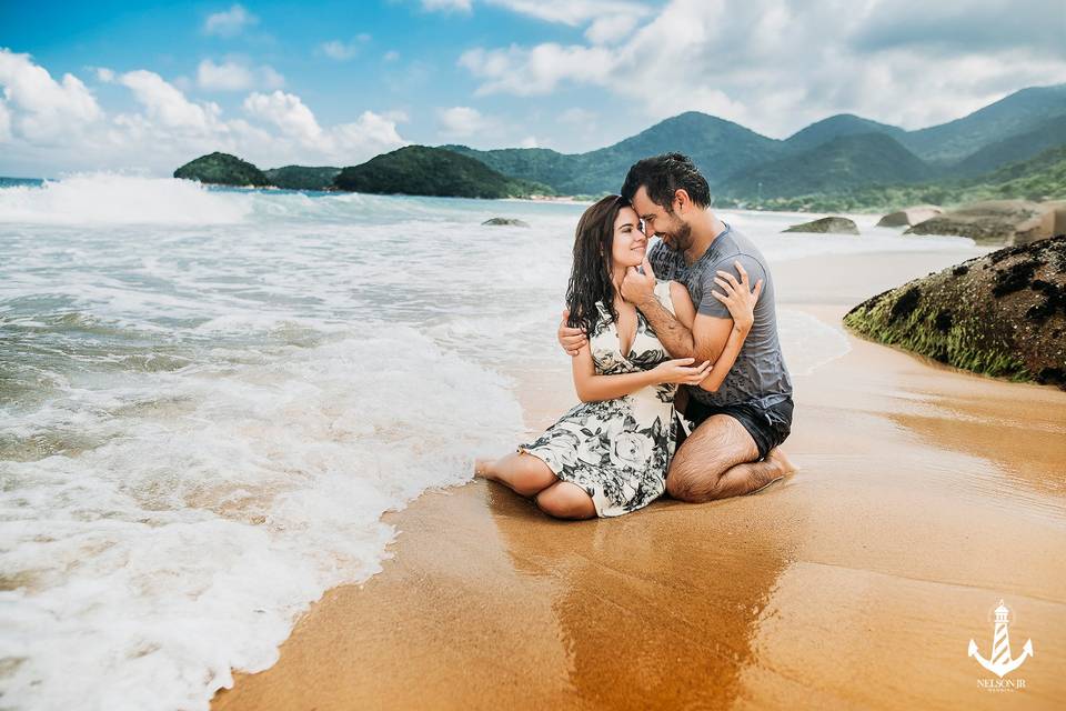 Ensaio de casal praia rj