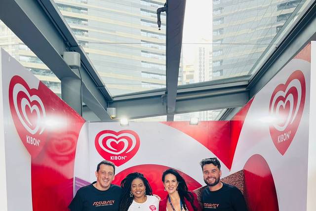 Kibon no seu Evento