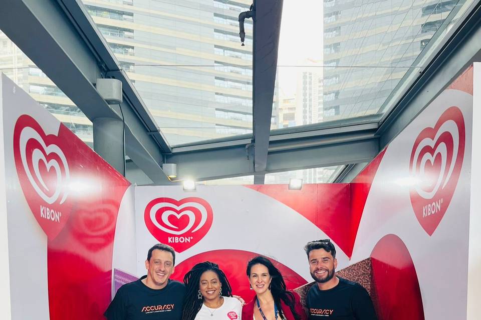 Kibon no seu Evento