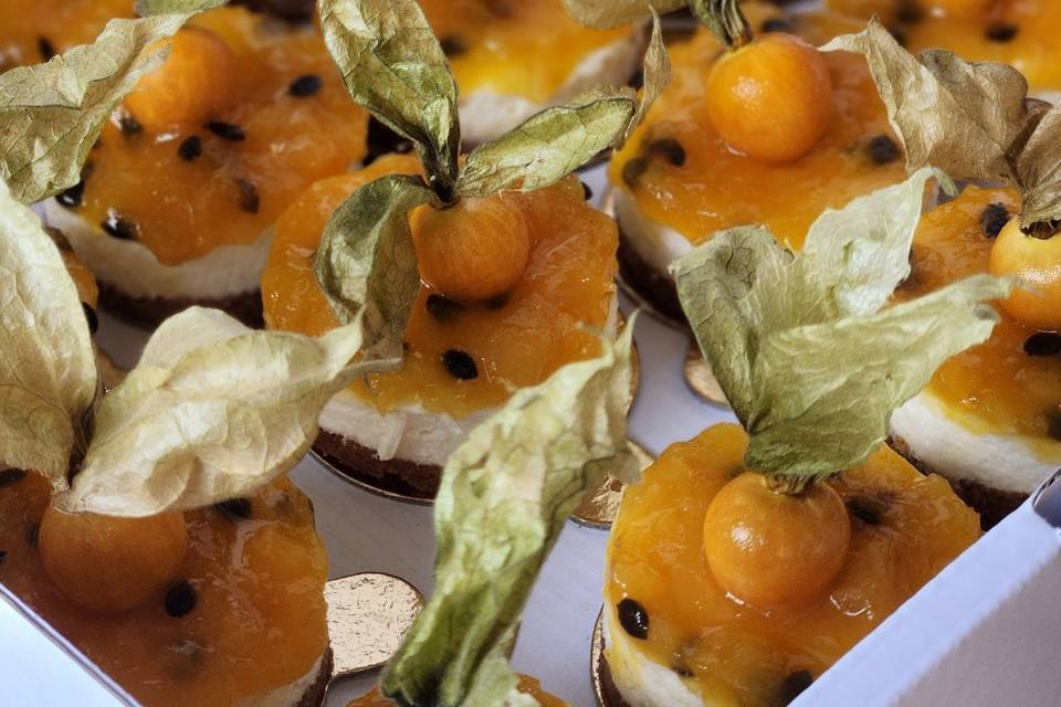 Cheesecake Frutas amarelas
