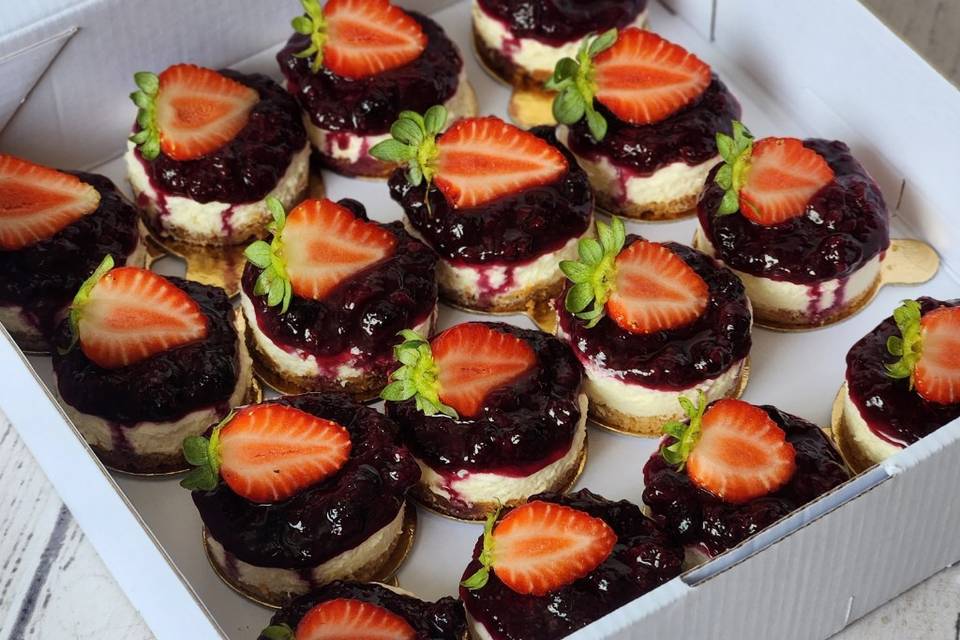 Cheesecake frutas vermelhas