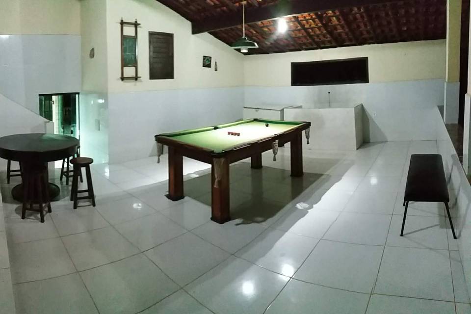 Sala de Jogos c/Sinuca