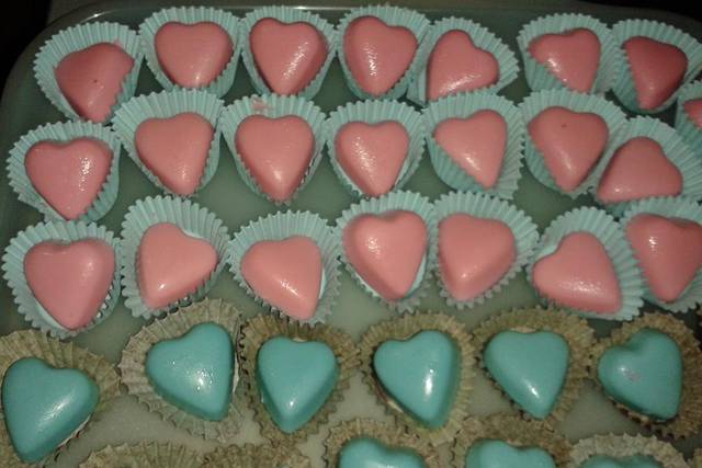 Coração de chocolate