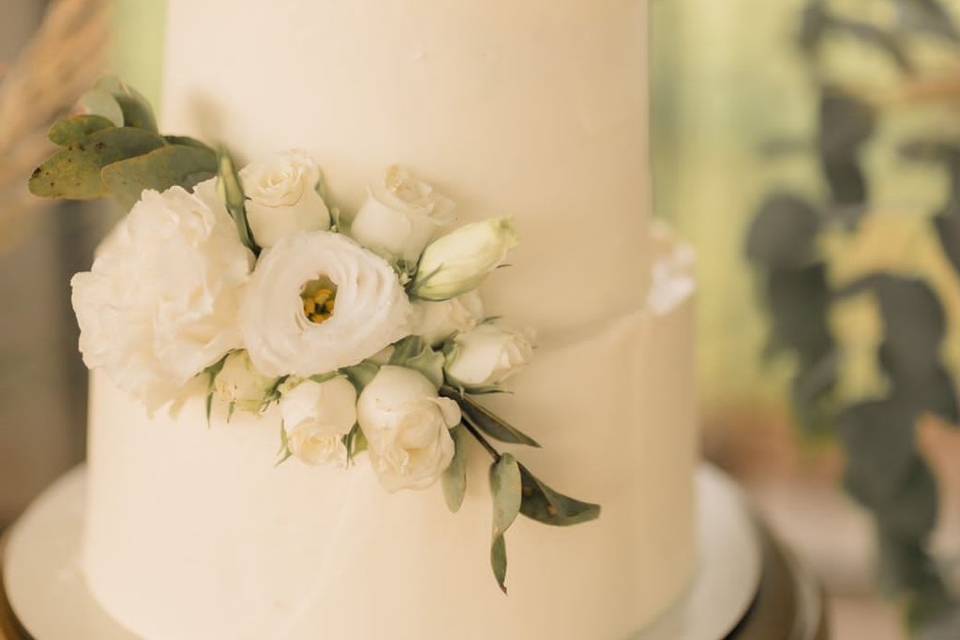 Bolo de Casamento em 2 andares