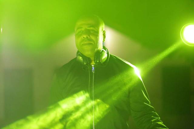Dj no evento