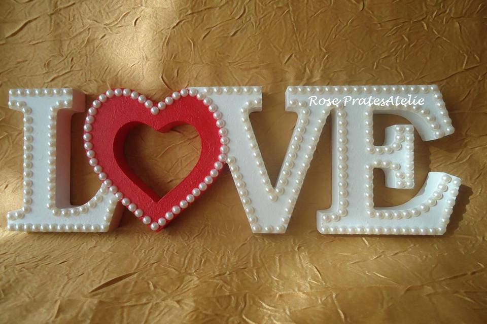 Love com pérolas