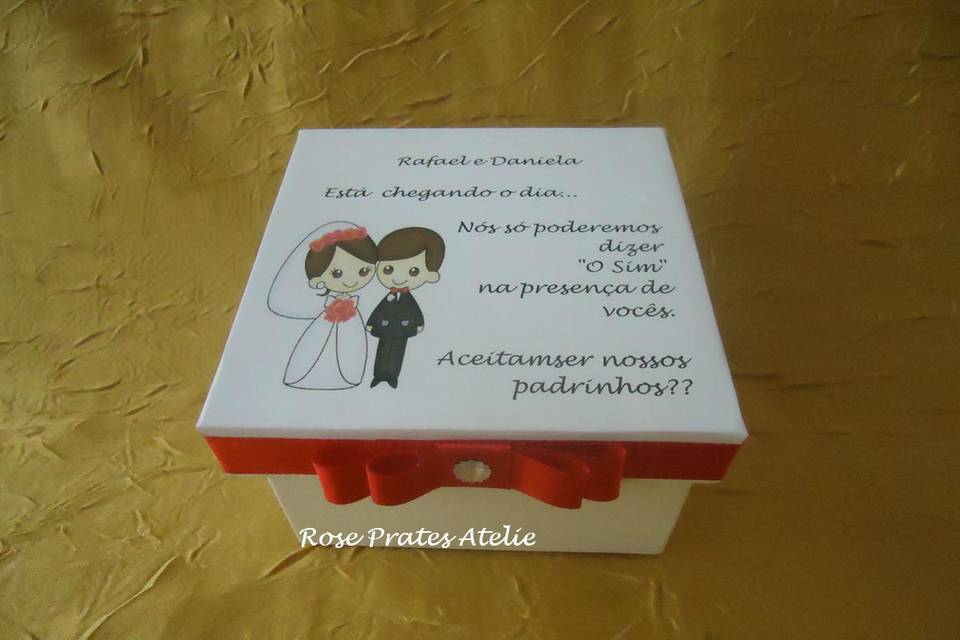 Convite de padrinhos