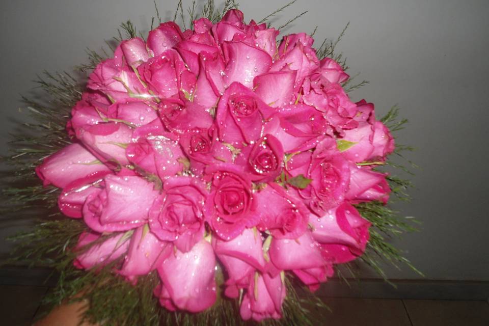 Bouquet de rosas pink