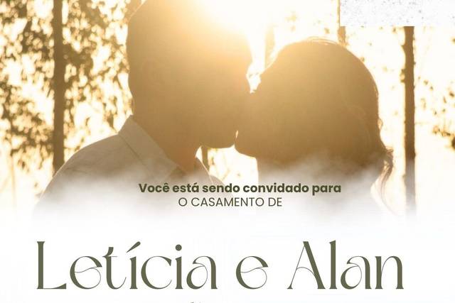 Convite de casamento