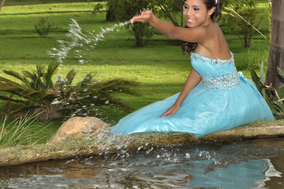 Vestido de debutante