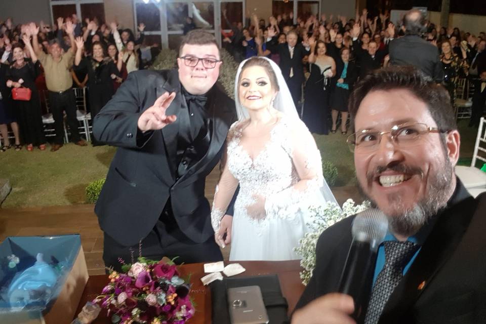 Outra selfie!