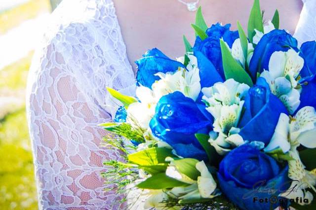 Bouquet de Rosa Azul