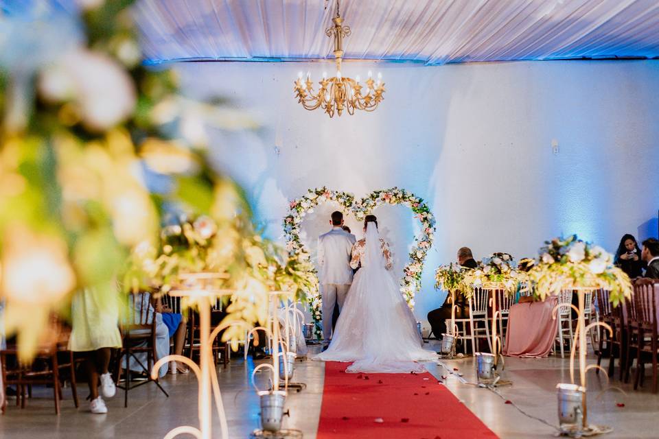 Casamento Rosê e Azul Serenity