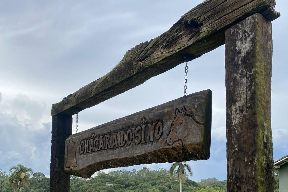 Entrada chácara
