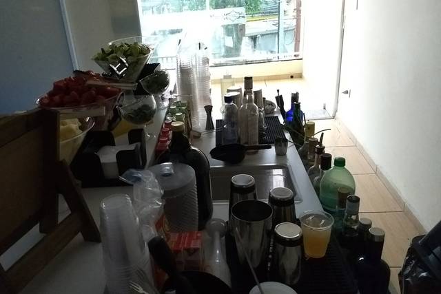 Gold Martini Bartenders