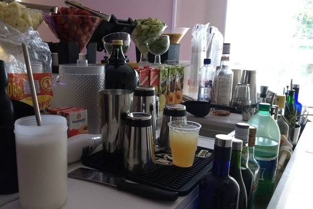 Gold Martini Bartenders