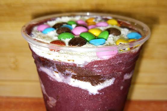 Açaí 100% sem aromatizantes!