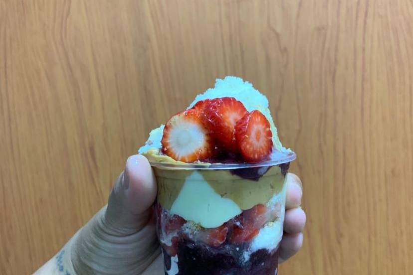 Diversas opções de toppings!