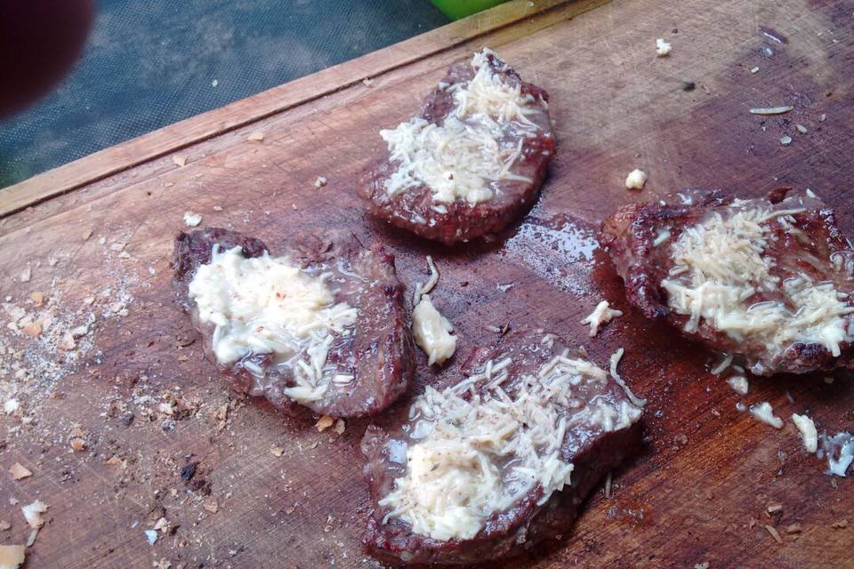 Picanha com queijo