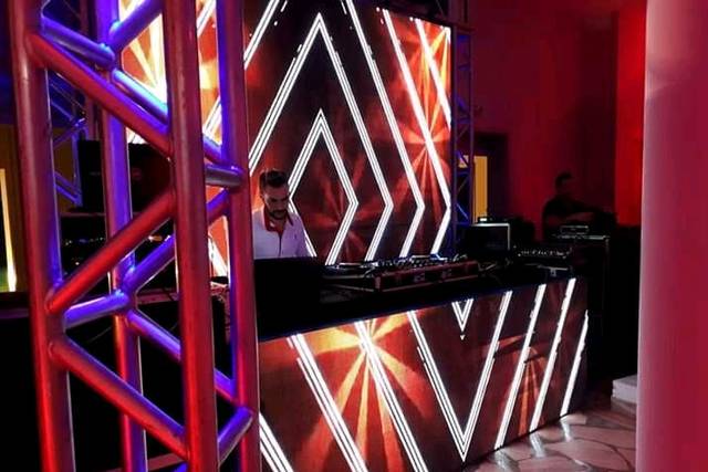 Painel Led Dj