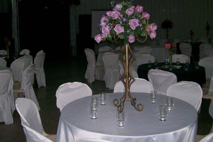 Decoração do evento