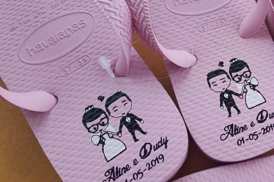 Havaianas Personalizada