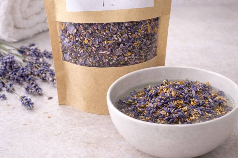 Escalda-pés Lavanda+Camomila