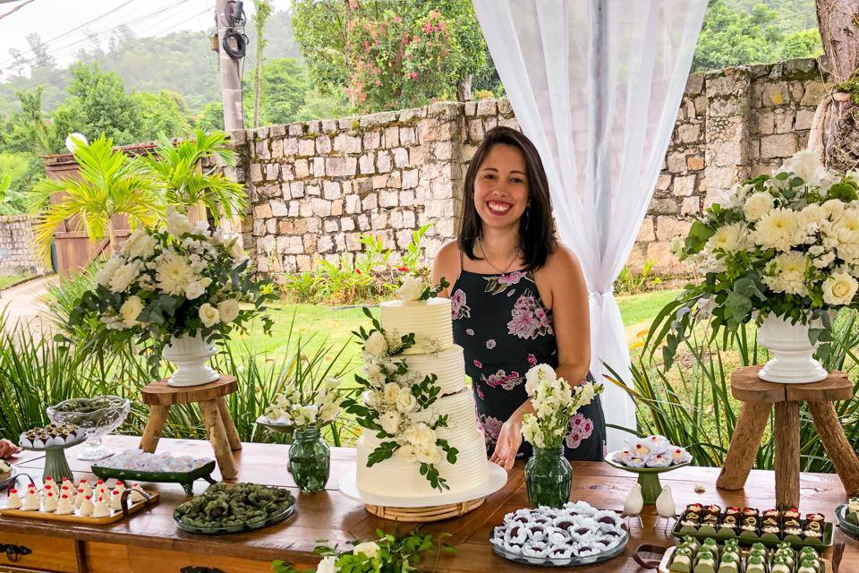 Mesa de doces completa