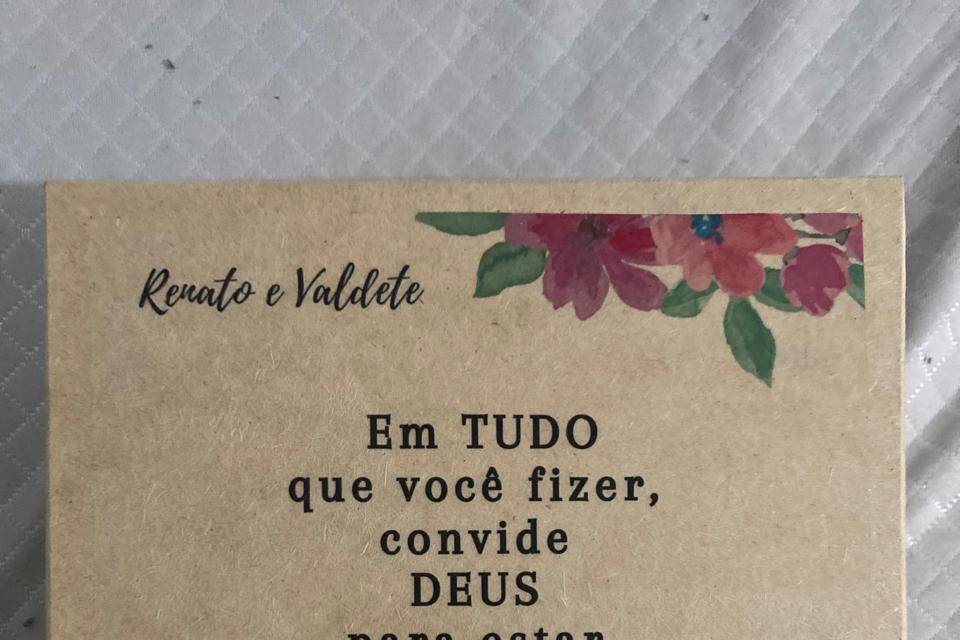 Caixa convite