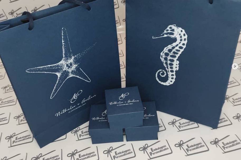 Sacolas/caixas personalizadasa