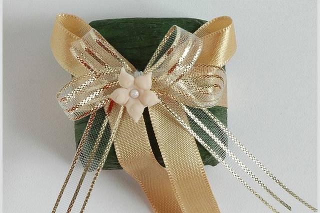 Mini pão de mel verde