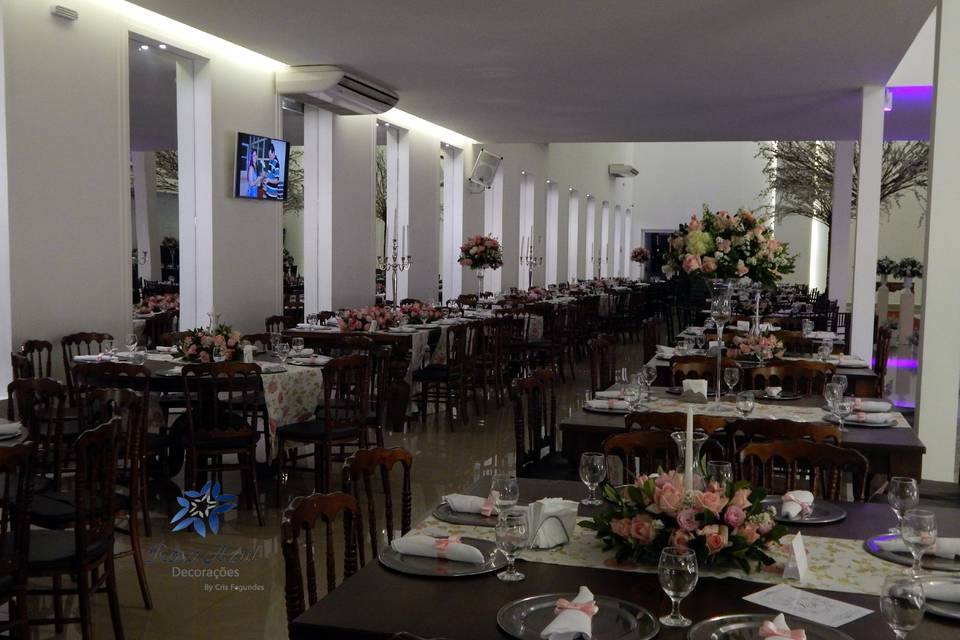 Casamento Rosa Azul Decorações