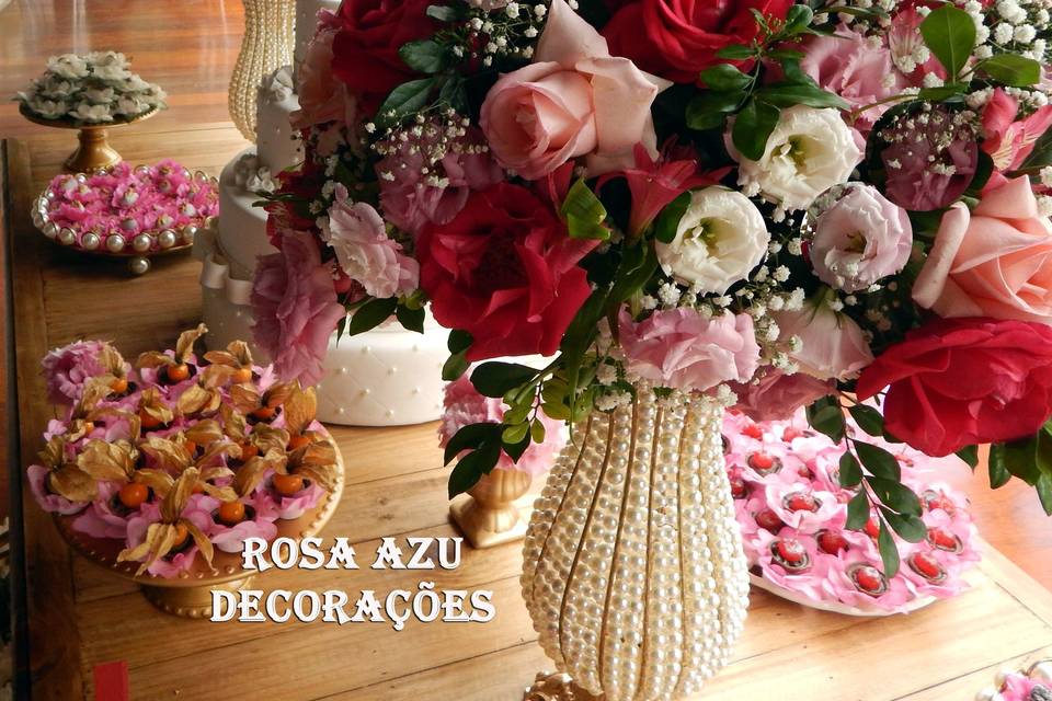 Rosa Azul Decorações