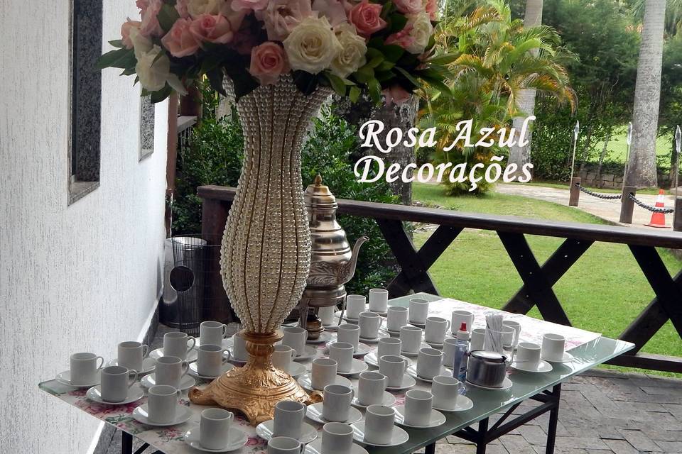 Casamento Rosa Azul Decorações