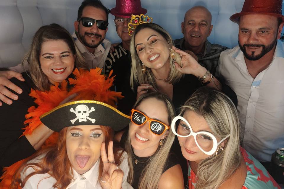 Amigos casamento