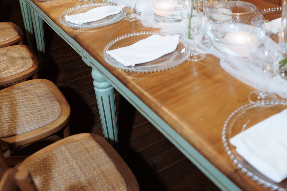 Salão Blue mini wedding