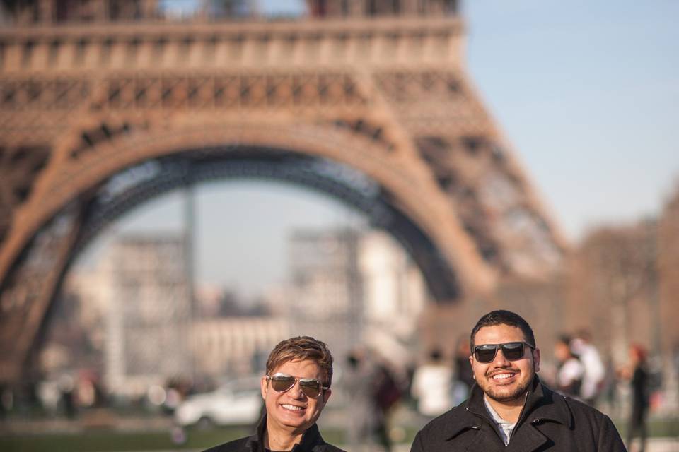 Pós casamento em Paris