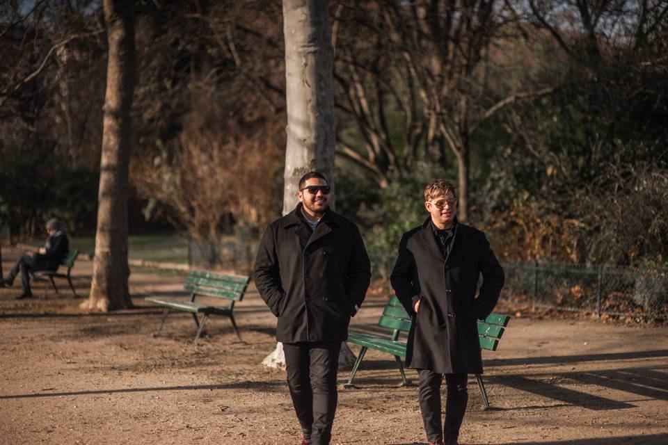 Pós casamento em Paris